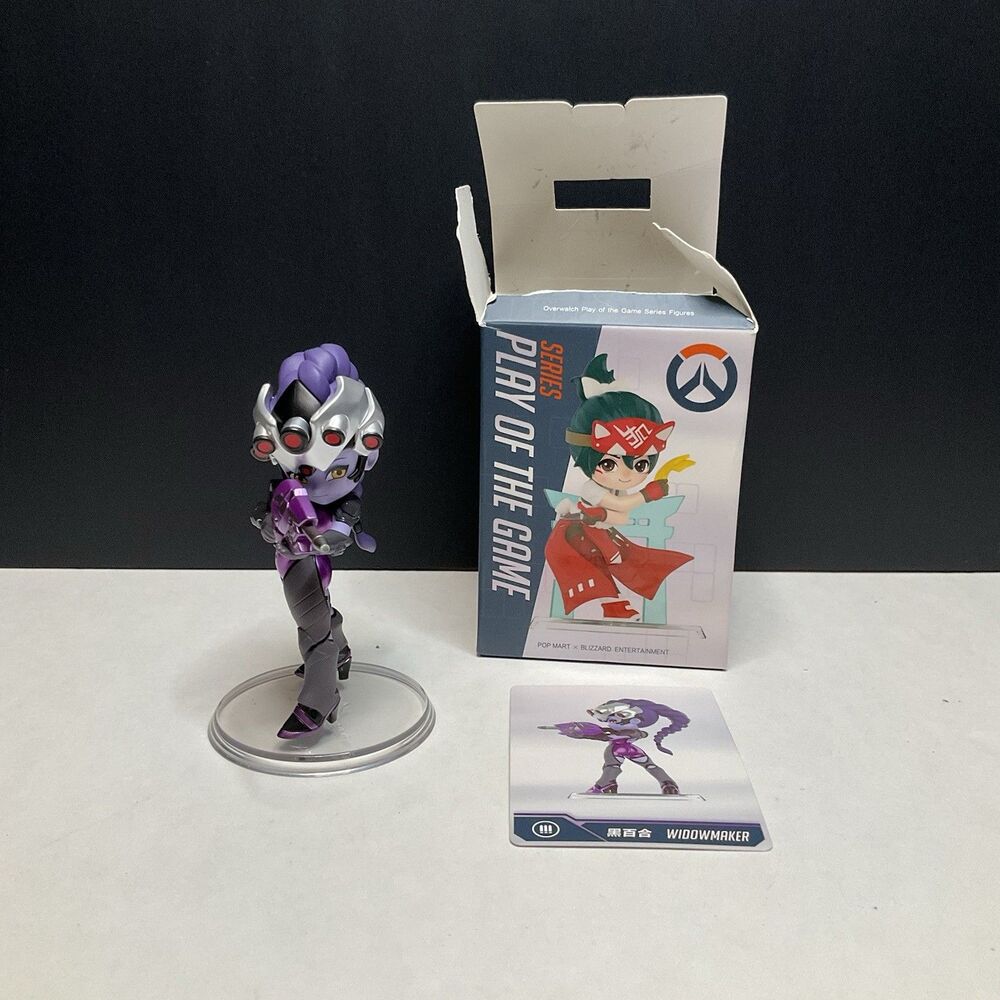 POP MART OVERWATCH WIDOWMAKER Confirmed Mystery Figure Play of the Game
